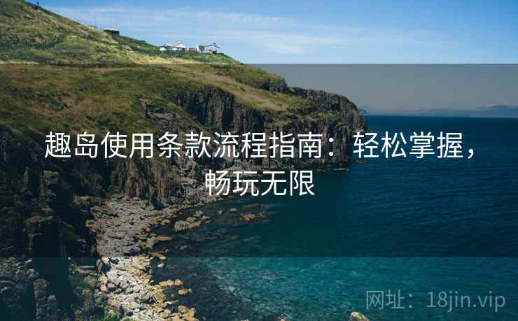 趣岛使用条款流程指南：轻松掌握，畅玩无限